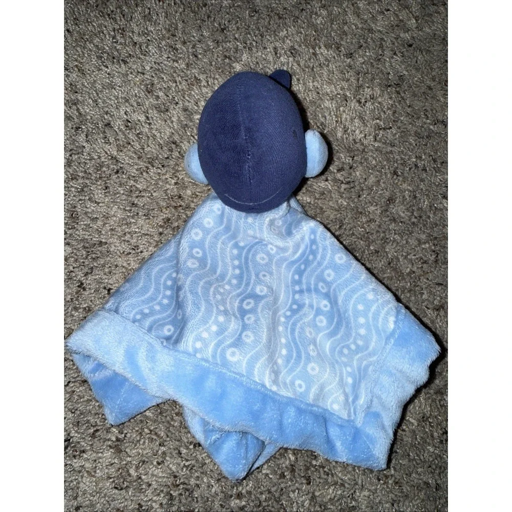 Falls Creek Baby Lovey‎ Blue Whale Soother Fleece